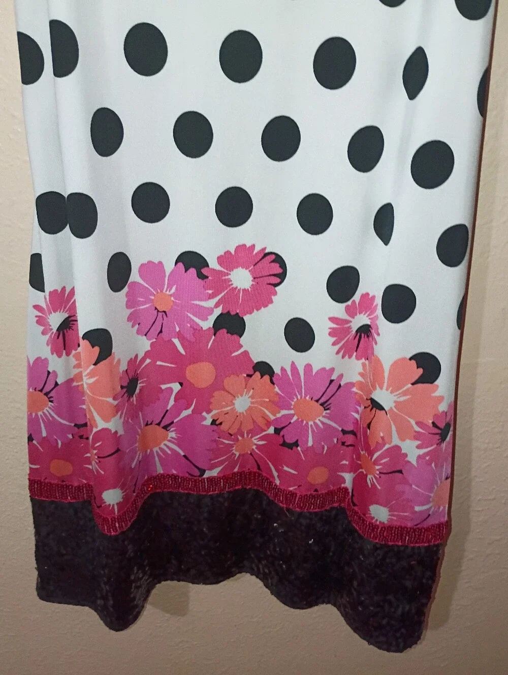 GIRLS SIZE 18 JUSTICE LINED DRESS (2012)